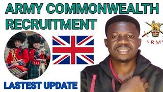 Latest update: Army recruitment 2024| commonwealth nationals