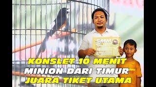 1O MENIT KONSLET  MINION DARI TIMUR TAKLUKAN TIKET UTAMA HALAL BIHALAL KOPDAR SMM.