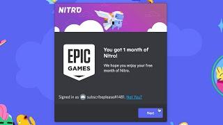 How to Claim Discord Nitro from Epic Games Store