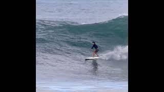 Surfing Sunset Hawaii #northshore #sunsetbeach #hawaii #surf #wsl #sunset #bigwaves #waves