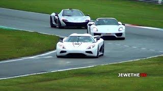 Koenigsegg Agera R LOUD Exhaust Sounds & HYPERCAR COMBOS On Track!