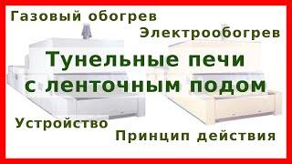 Туннельные печи с ленточным подом: устройство, принцип действия, расчёт и правила эксплуатации