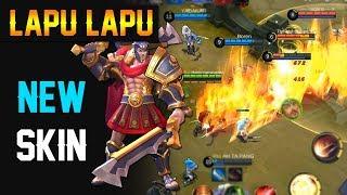 LAPU LAPU NEW SKIN GAMEPLAY MOBILE LEGENDS