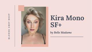 BELLE MADAME | KIRA MONO SF+ | BLONDE GREY ROOT  WIG REVIEW