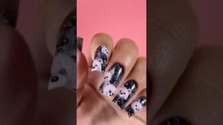 Милый маникюр с пушистыми мишками #тренды #nails #mimi #beauty #best #bear #manicure #beautiful