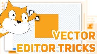 Top 5 Awesome VECTOR EDITOR TRICKS for Scratch!