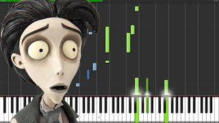 Victor's Piano Solo - Corpse Bride [Piano Tutorial] (Synthesia) // The Wild Conductor