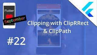 Flutter Tutorial - Clipping with ClipRRect & ClipPath