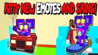 NEW EMOTES AND SKINS AND TRAPS IN ROBLOX KITTY UPDATE 5