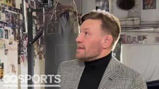 Conor McGregor Preparing for a GQ Interview
