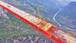 China's Mega Bridges - Amazing Modern Fastest Bridge Construction Technology