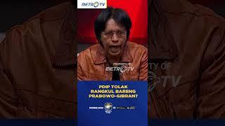 PDIP Tolak "Rangkul" Bareng Prabowo-Gibran? #shorts