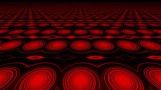 4K Glowing Red Circles Motion Background || VFX Free To Use 4K Screensaver || Free Download