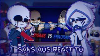 Sans aus react to Killer vs Error 404