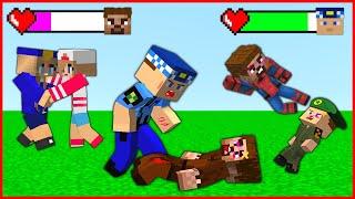 FAKİR AİLESİ VS KEREM KOMİSER AİLESİ!  - Minecraft