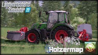 LS22 HOLZERMAP mit TerraLife+ Gundischof Hof #042 MEINE MAP PLÄNE für den LS25