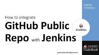 Jenkins #3 | How to integrate GitHub public Repository with Jenkins Job