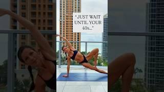 How do I get fit after 40? #shortsyoutube #strongabs #abs #planks #pilatesworkout #fitat40 #fitness
