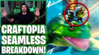 Craftopia Seamless Trailer Breakdown! | New Map, Bosses, Mobs, Story! | Caztecx