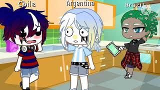 Fueron los mosquitos// gacha club (Arg x brazil) Countryhumans