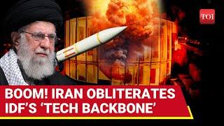 Iran BLOWS UP Israel’s Tech Brain; Missile Hits Weizmann Institute Sparks Fire In Lab | WATCH