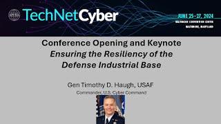 Conference Opening & Keynote Address with Gen. Haugh