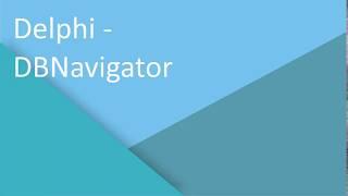 Delphi - DBNavigator