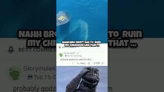 Godzilla caught in 4k60fps  |#funnymemes | #godzilla |#subnautica |#boat |#pacificocean |#memeology