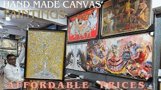 Premium Handmade Canvas Paintings at Affordable Prices in Kirti Nagar Furniture Market Delhi