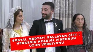 Sosyal medyayı sallayan çift ! İşte videonun uzun versiyonu ( Mengeş ailesinin düğünü )