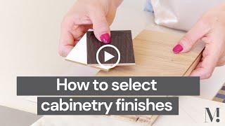 How to select cabinetry finishes with Polytec