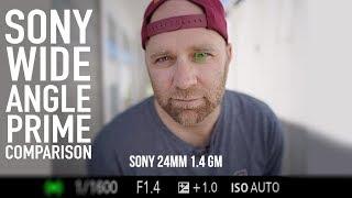 Sony 24mm 1.4 GM vs Sigma 24mm 1.4 vs Batis 25mm f2, Video focus and Image Quality