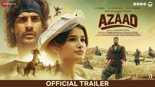 Azaad - Official Trailer | Ajay Devgn, Aaman Devgan, Rasha Thadani, Diana Penty | Abhishek Kapoor