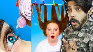 MOST WEIRD LIFE HACKS #1 | Mithi Reacts