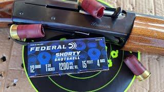 Federal Shorty 4 Buck Shotshells Put To The Test! Close Range, Long Range, Chronograph, & Water Jugs