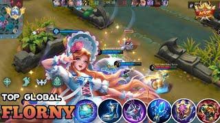 PERFECT SUPPORT!!! BEST BUILD FLORYN 2023 - MOBILE LEGENDS - | TOP GLOBAL FLORYN |