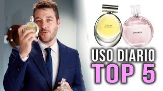 Los 5 mejores perfumes de mujer para uso diario