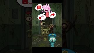 Who press the zombie button? | Peppa Pig Labubu Gummy Bear | Incredibox Sprunki #sprunki #incredibox