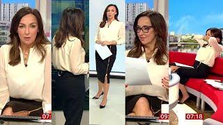 Sally Nugent-Teasing Legs In A Full Side Zip Skirt & Heels 11/2/25 HD