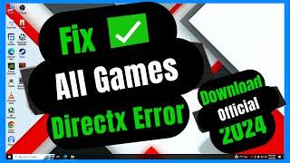 How to Download & Install All DirectX Official 2024