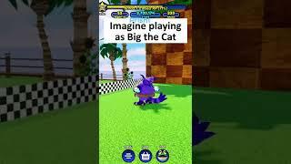 ROBLOX | Headstarters in Sonic Speed Simulator be like (Big the Cat) #shorts