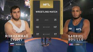 WRESTLING: Мухаммад Евлоев vs. Габриэль Росилло | Muhammad Evloev vs. Gabriel Rosillo | NFL 2