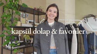 Sonbahar Kapsül Dolabım & Favorilerim & Yeni Sezon Alışverişim