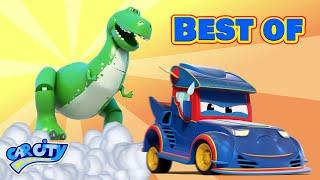 Cele mai bune desene animate cu DINOZAURI | Super Camion | Car City World App