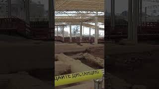Taraz Ancient Settlement Short 4K walk, Kazakhstan