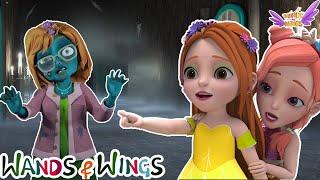 Clumsy Zombie | Zombie Teacher + Where Is My Color | Princess Song - Wands and Wings