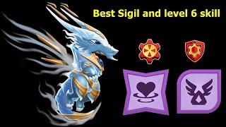 Best Sigil and level 6 skill Mitis Venti Dragon-Dragon mania Legends | Chapter 3 Hockey Grid Event