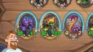 Hearthstone | ANNIHILAN BATTLEMASTERS WITH GOLDEN BRANN in Hearthstone Battlegrounds | Туша 32 540