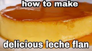 EASY AND DELICIOUS LECHE FLAN|pinoy taste recipe