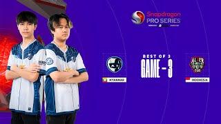 [Game - 3] Ai Esports vs Alter Ego  | Snapdragon Pro Series